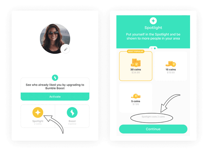 bumble spotlight how much does it cost